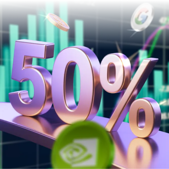 50% extra trading credit